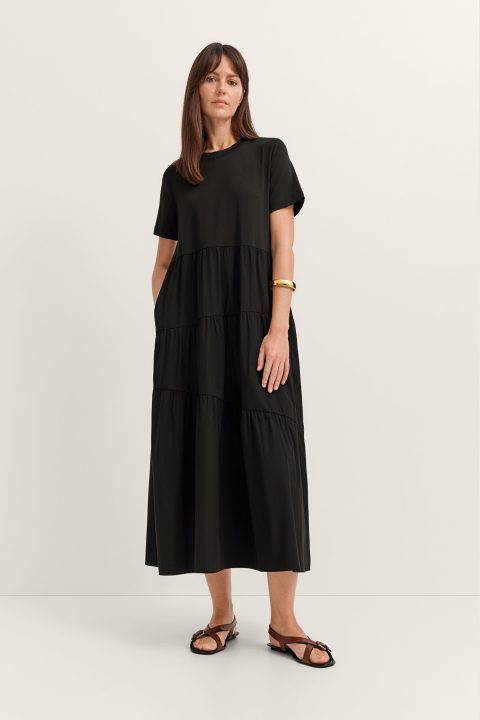 Black Midaxi Dress