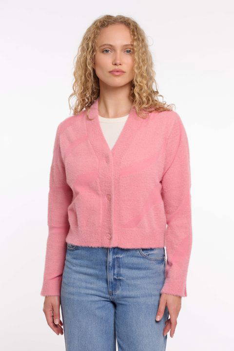 Resley Pink Cardigan