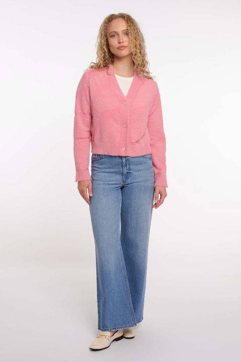 Resley Pink Cardigan