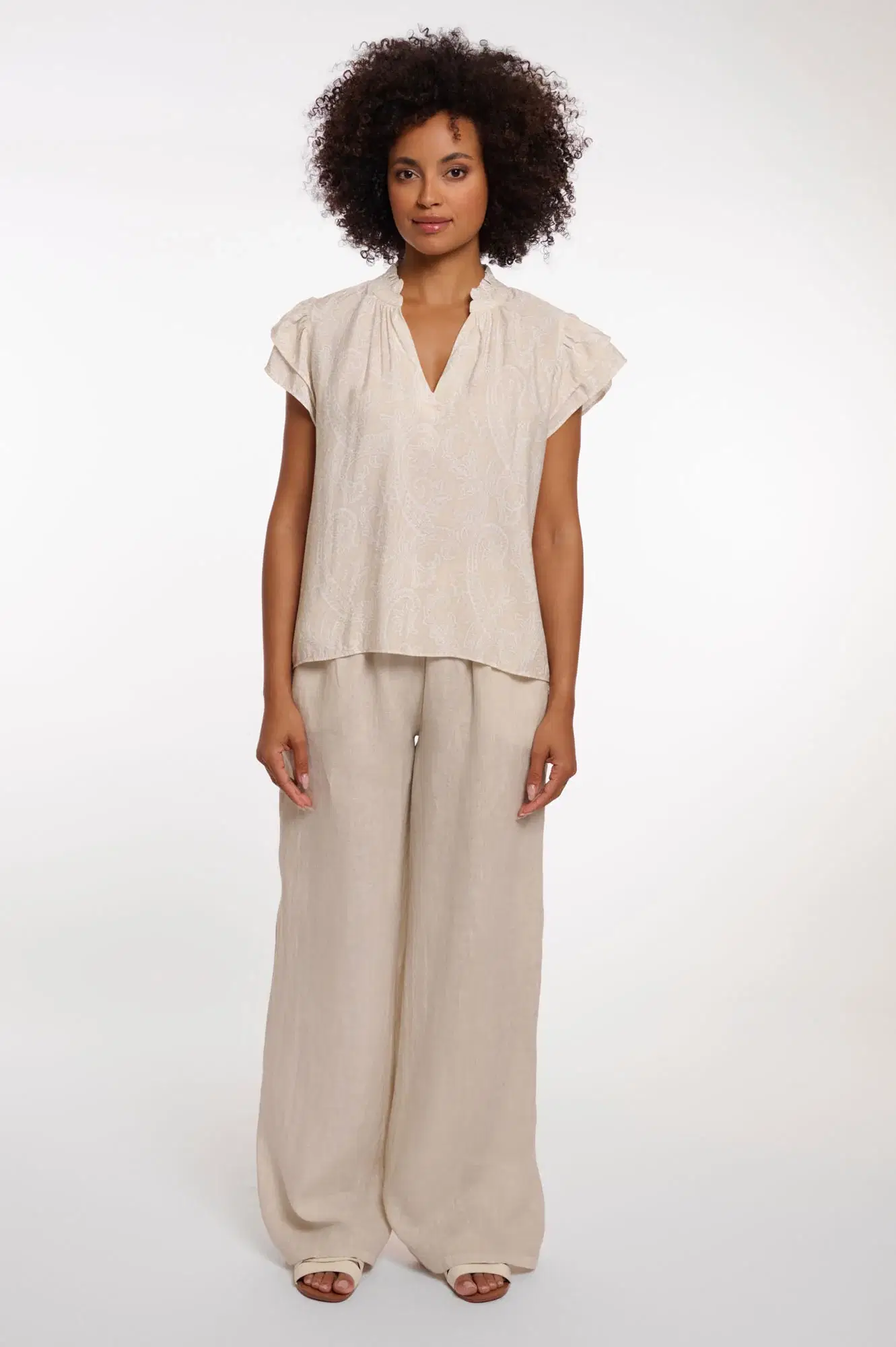 Reza Birch Paisley Top - Image 4