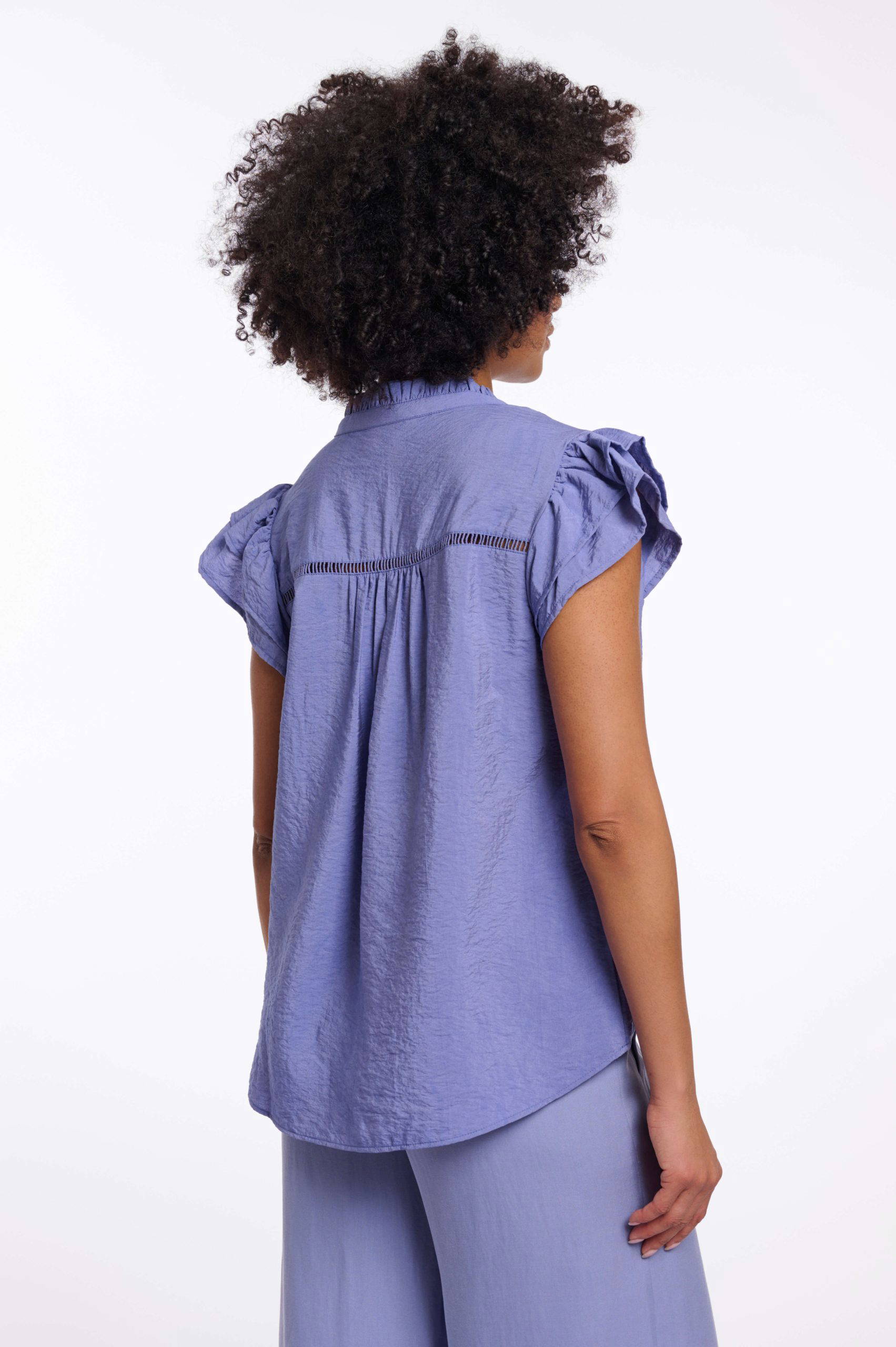 Reza Blue Top - Image 2