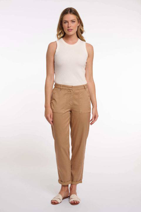 Rowy Sandy Brown Trousers