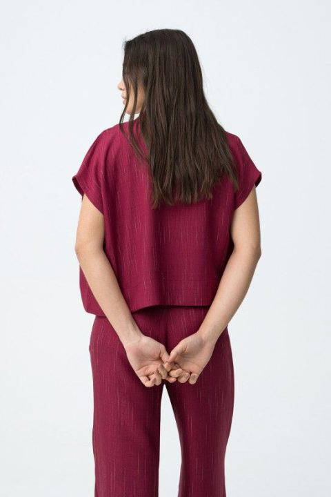 Cookie Fuchsia Red Shirt