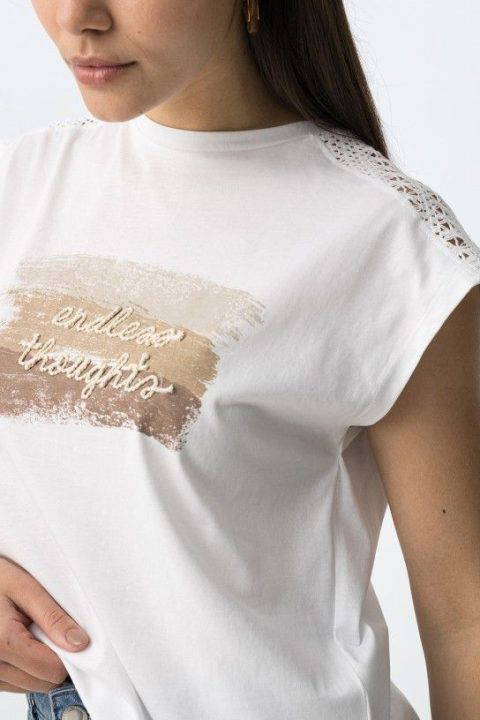 Jellicent White T-Shirt