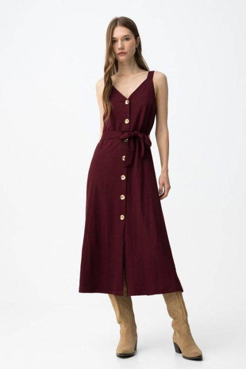 Shara Plum Dress