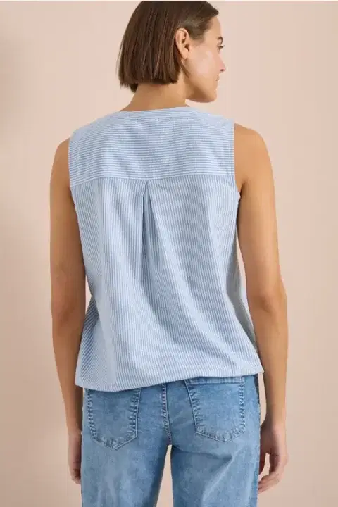 Cecil Blue Stripe Top