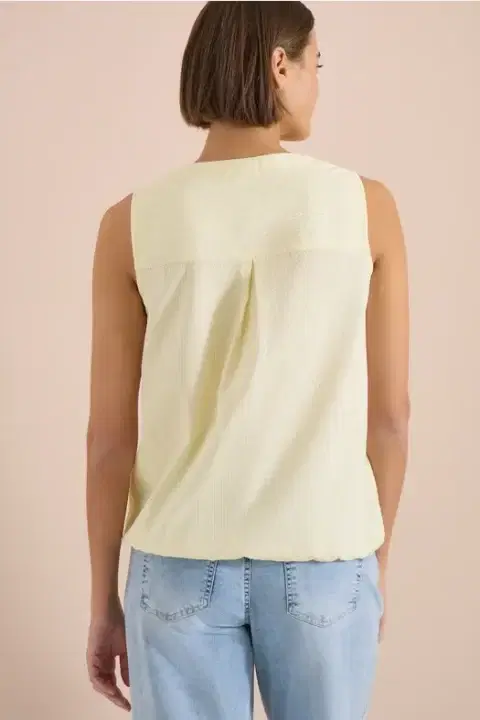 Cecil Lemon Stripe Top