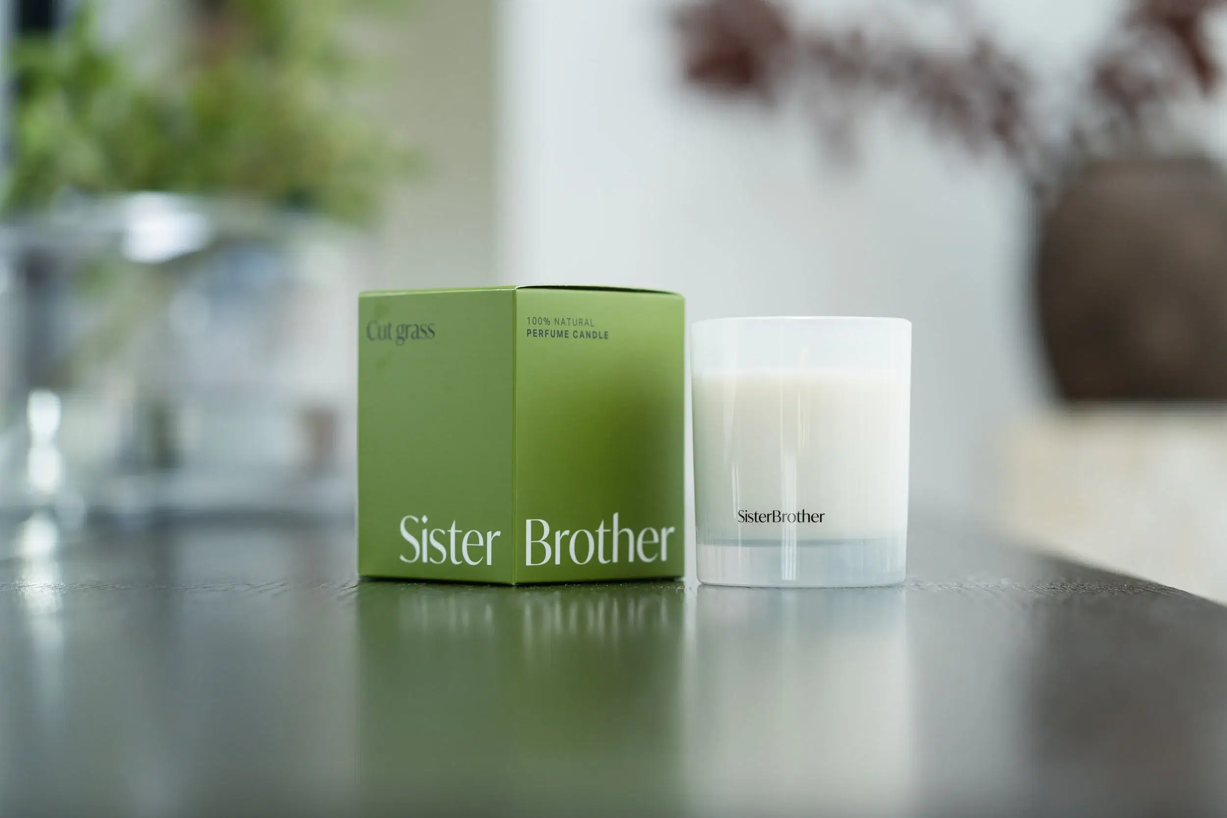 Cut Grass Perfume Candle