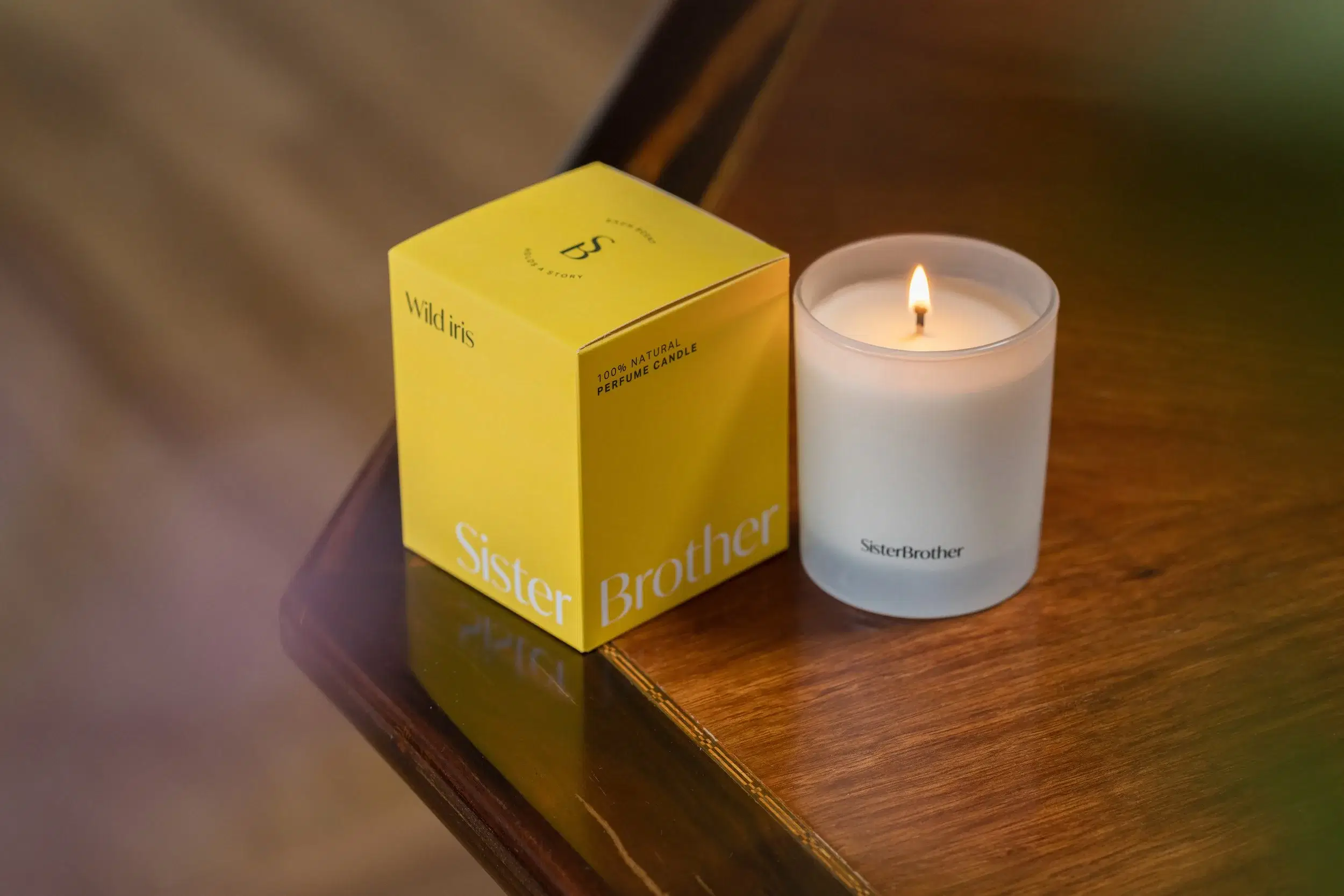 Wild Iris - Limited Edition Perfume Candle - Image 2