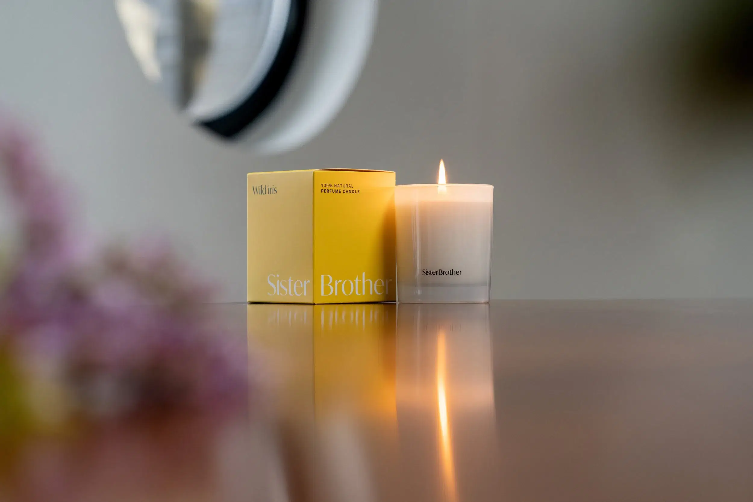 Wild Iris - Limited Edition Perfume Candle - Image 4