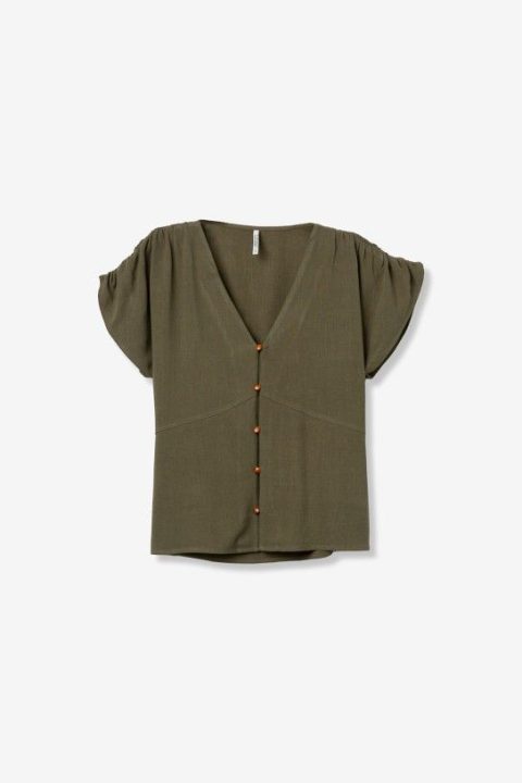 Musa Green Blouse