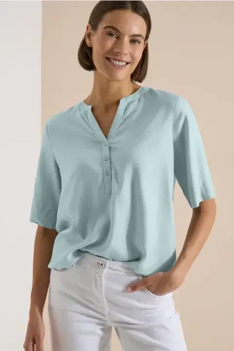 Cecil Crystal Mint Top