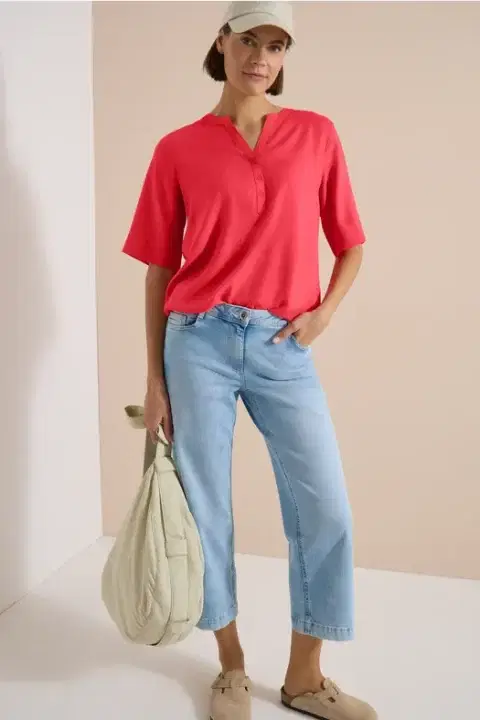 Cecil Coral Top