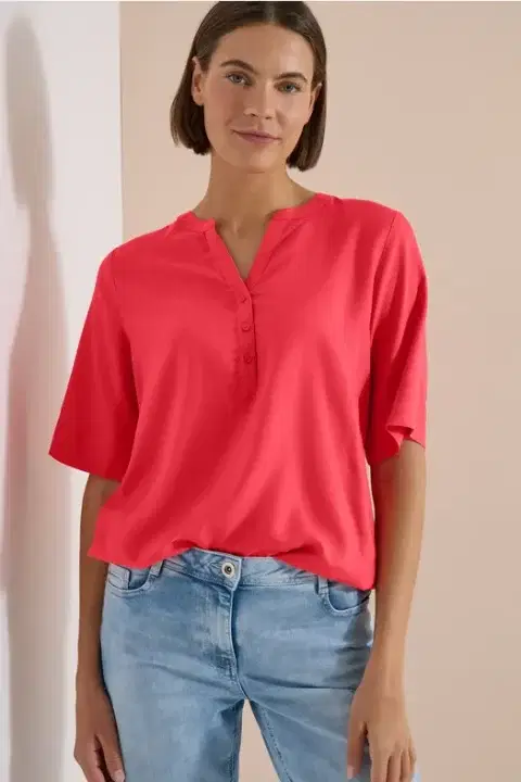 Cecil Coral Top