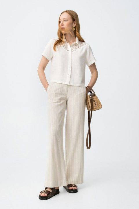 Lisma Off White Shirt
