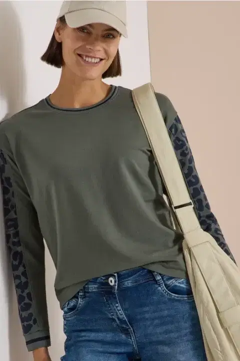 Cecil Leopard Print Top