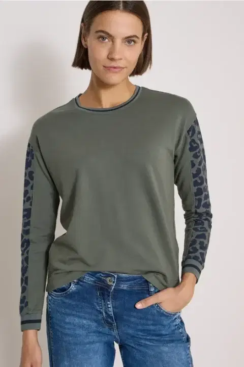 Cecil Leopard Print Top