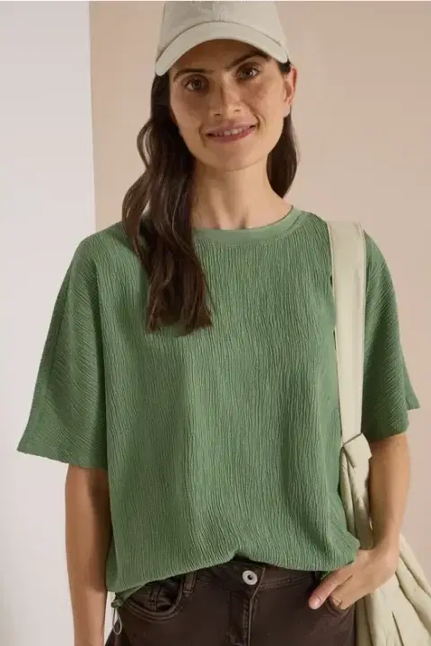Cecil Green Dropped Shoulder Blouse