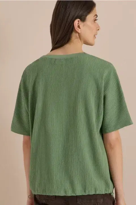 Cecil Green Dropped Shoulder Blouse