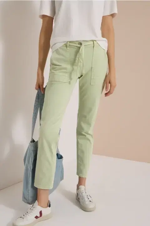 Cecil Matcha Lime Scarlett Jeans