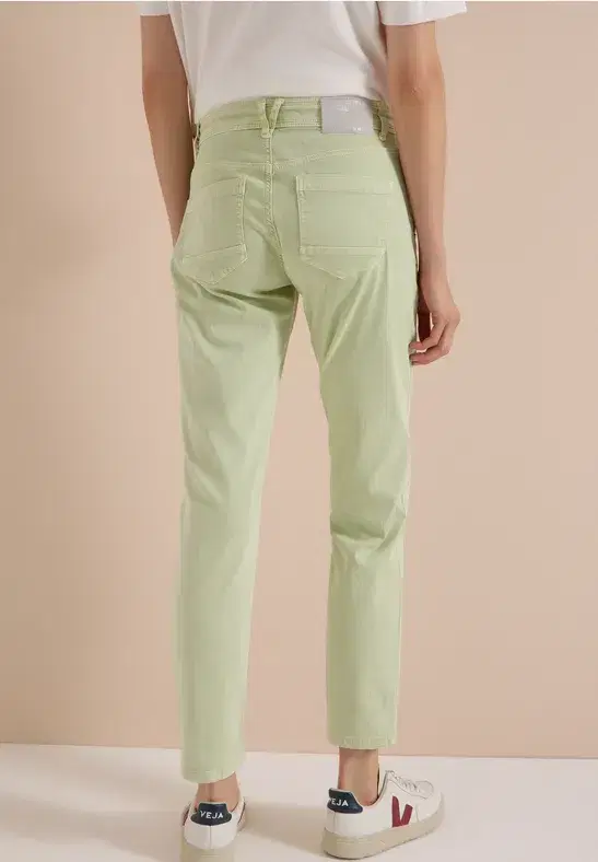 Cecil Matcha Lime Scarlett Jeans - Image 3