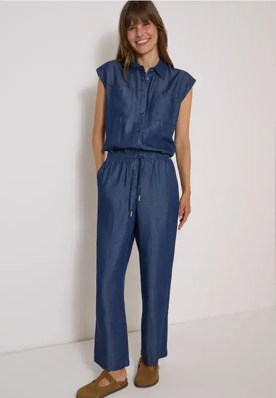 Cecil Denim Jumpsuit - Image 6