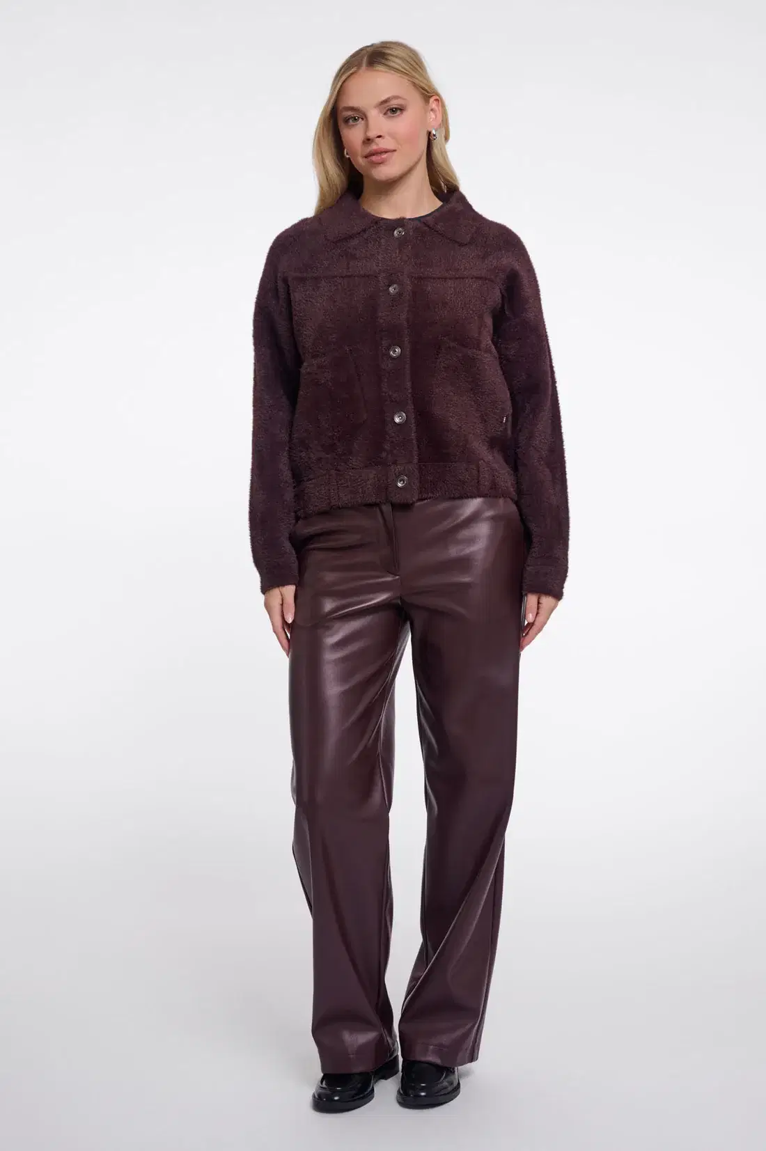 Bubbly Fudge Cloak Cardigan - Image 3