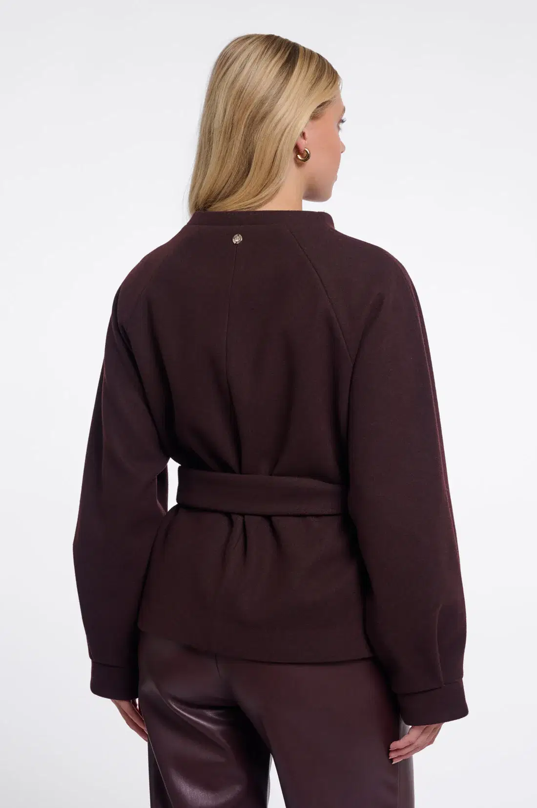 Cornelia Chocolate Short Coat - Image 5
