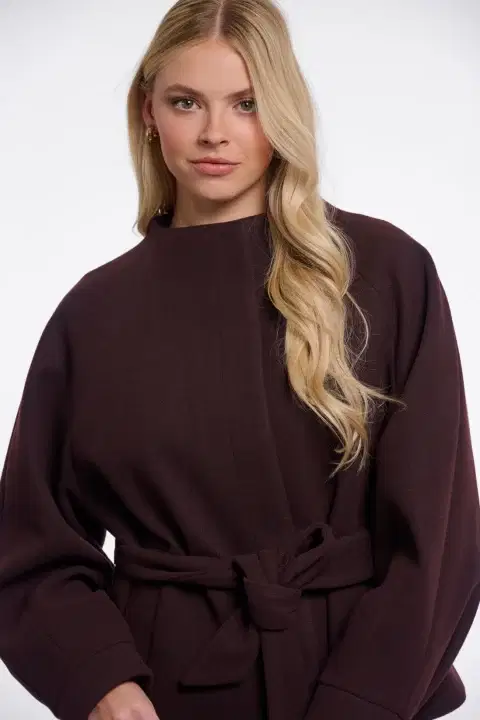 Cornelia Chocolate Short Coat