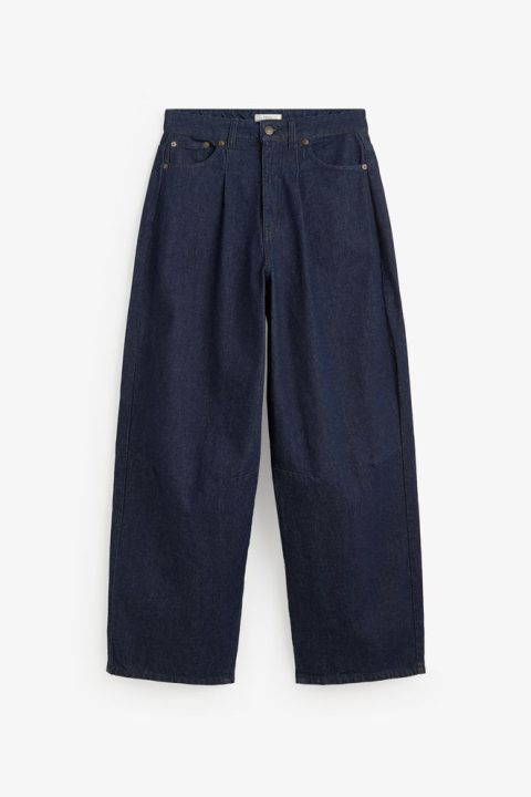 Indigo Denim Balloon Jeans