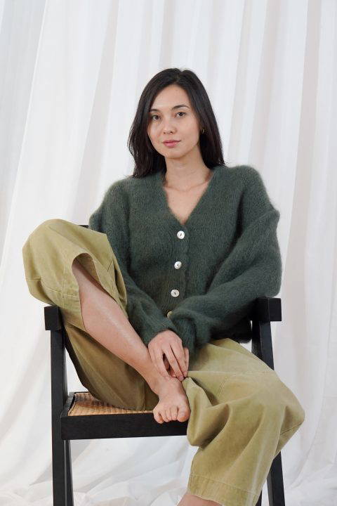 Malia Military Cardigan