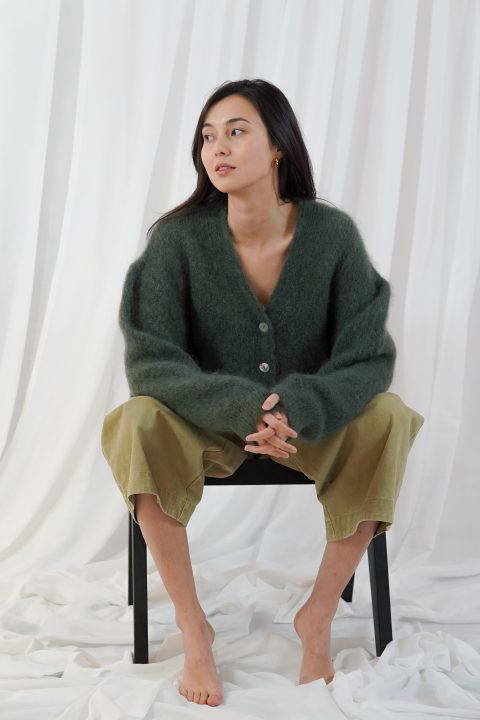 Malia Military Cardigan