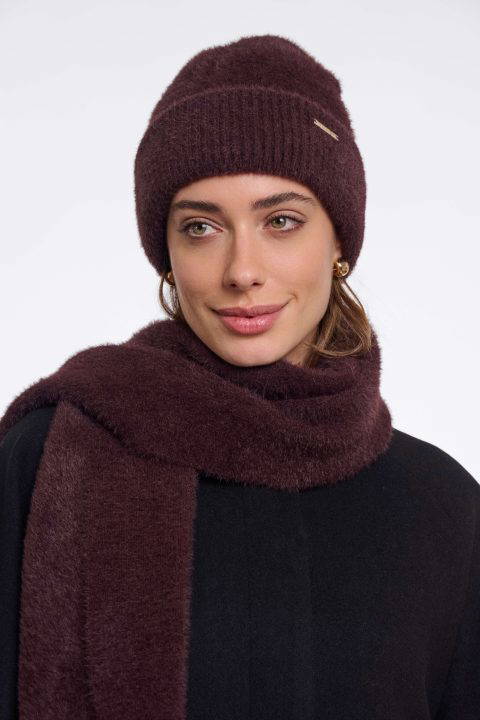Loes Fudge Cloak Beanie