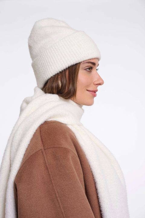Loes Snow White Beanie