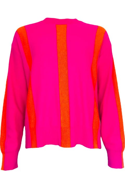 Reno Neon Pink/ Neon Orange Sweater
