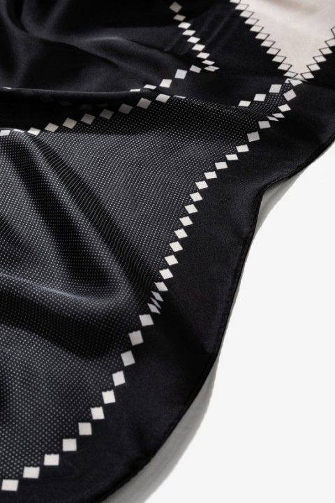 Zara Black Scarf