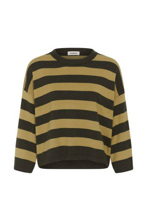 Spina Boxy Cropped Pullover