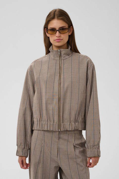 Kinabalu Check Bomber Jacket