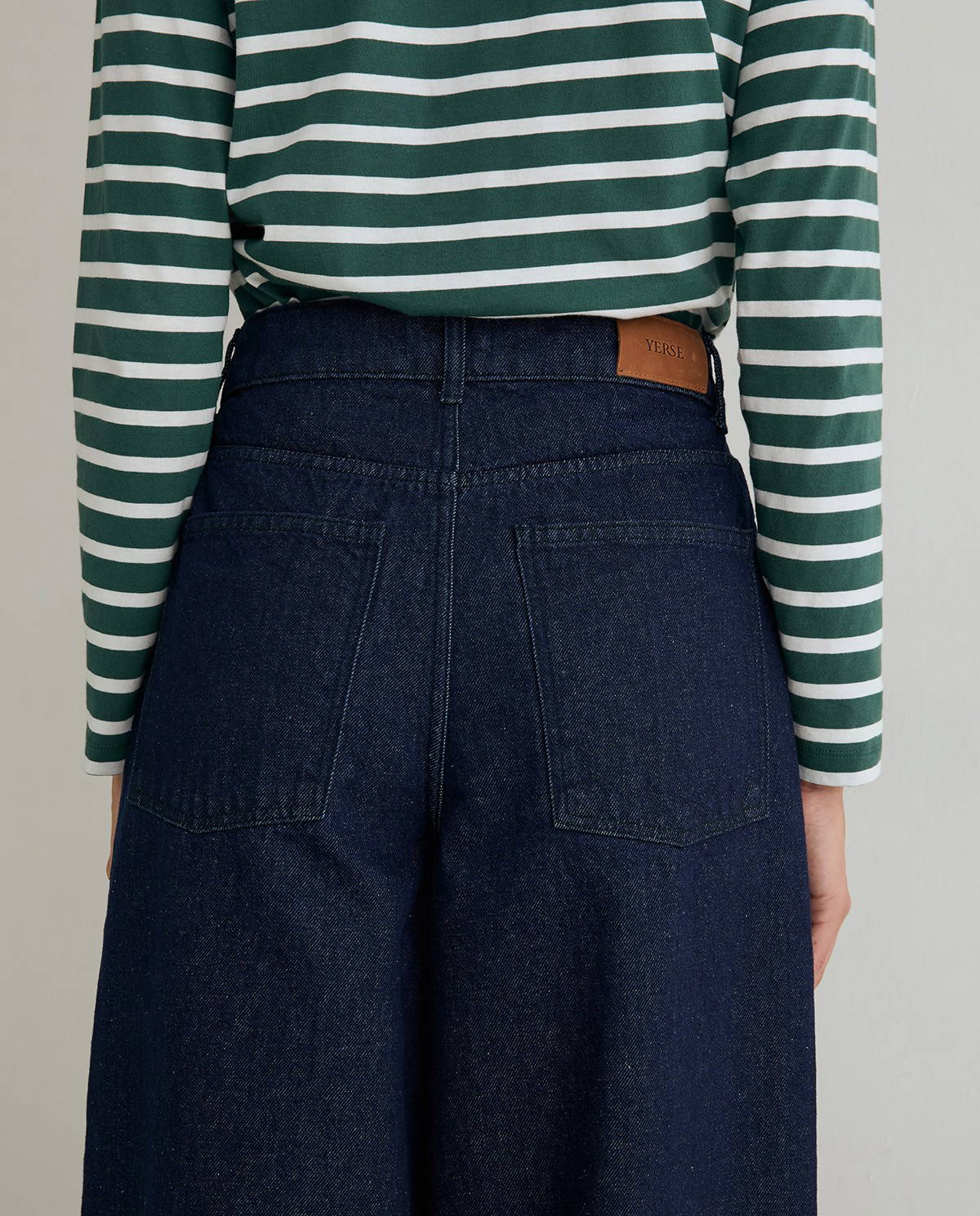 Indigo Denim Balloon Jeans - Image 5