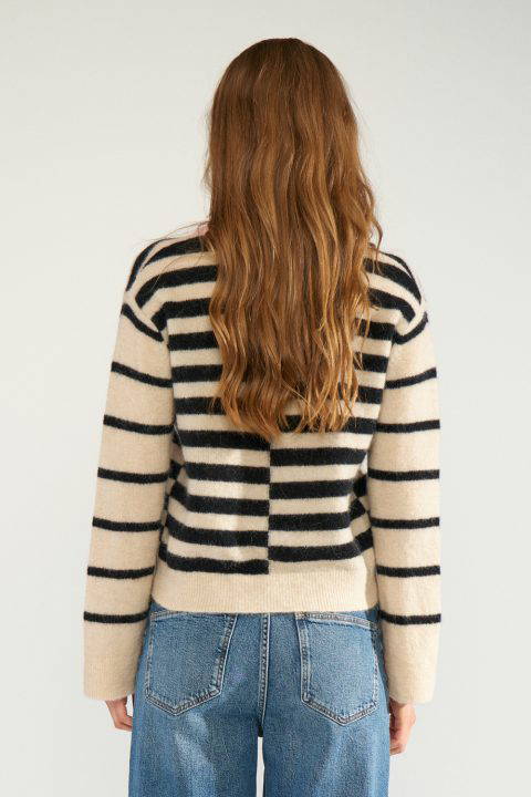 Nuriette Block Stripe Sweater