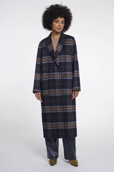 Adria Navy Reversible Coat
