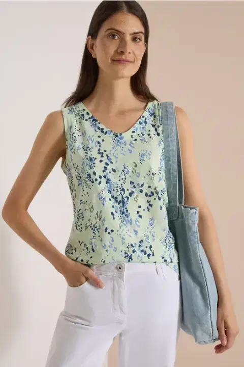 Cecil Matcha Lime Top
