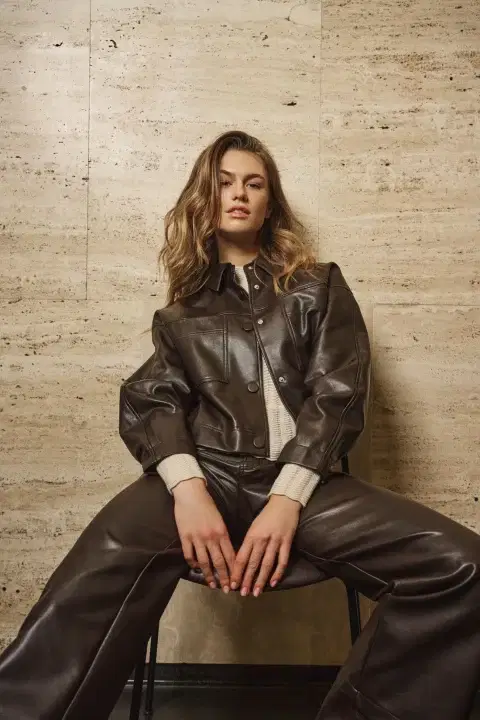 Bree Chocolate Brown Jacket