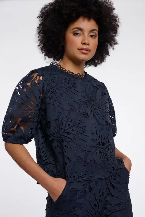 Chantalle Navy Top