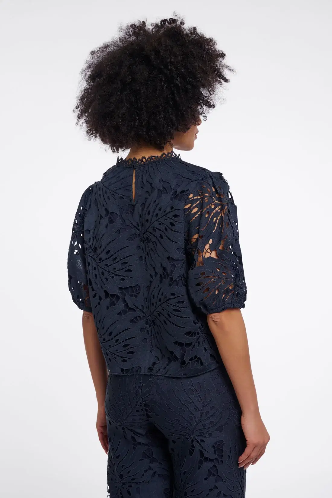 Chantalle Navy Top - Image 4