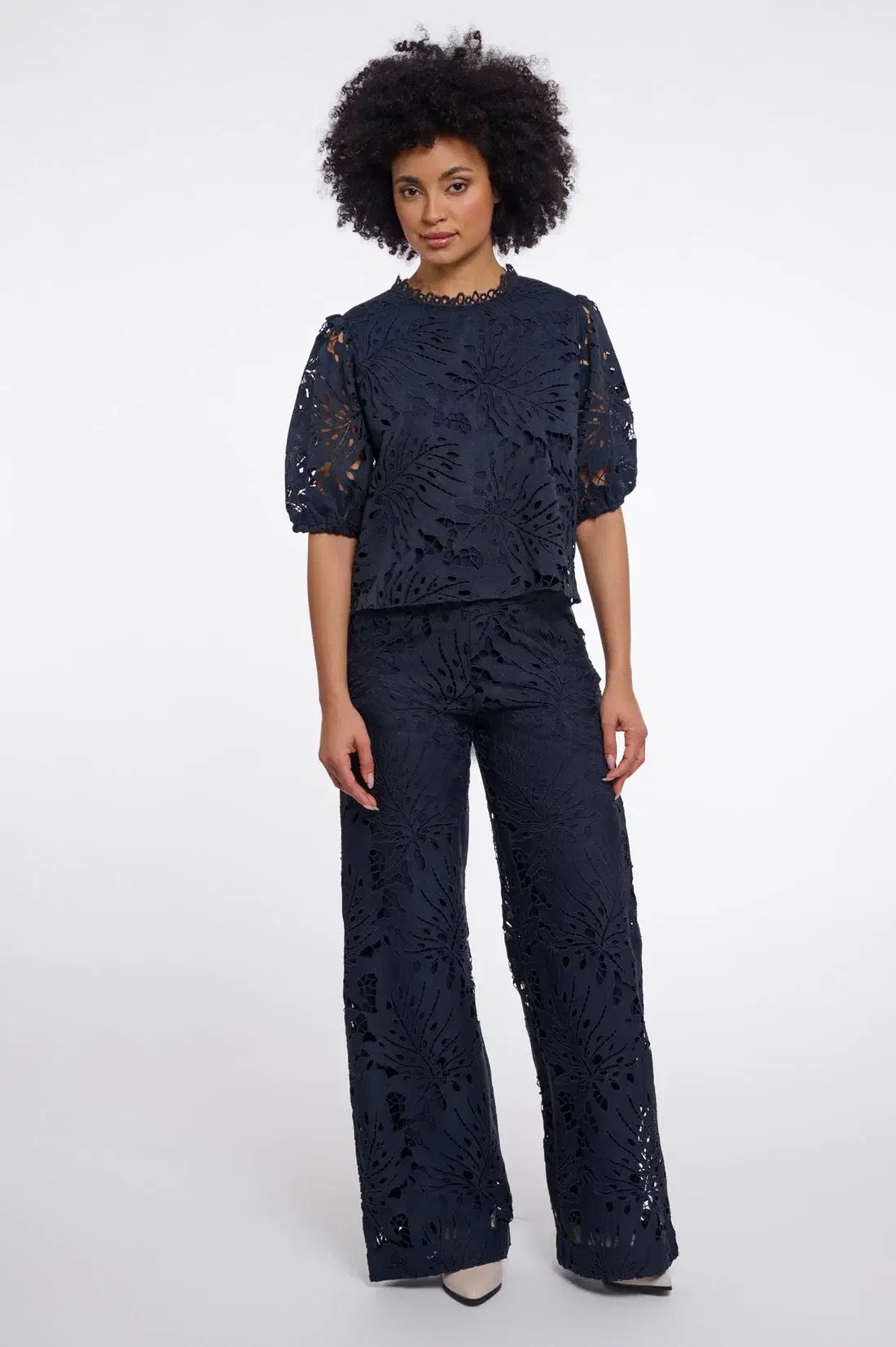 Chantalle Navy Top - Image 6