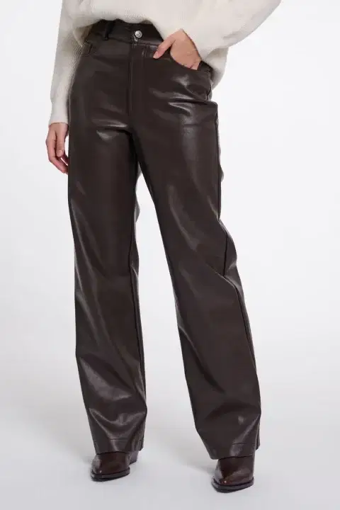 Corian Chocolate Brown Trousers