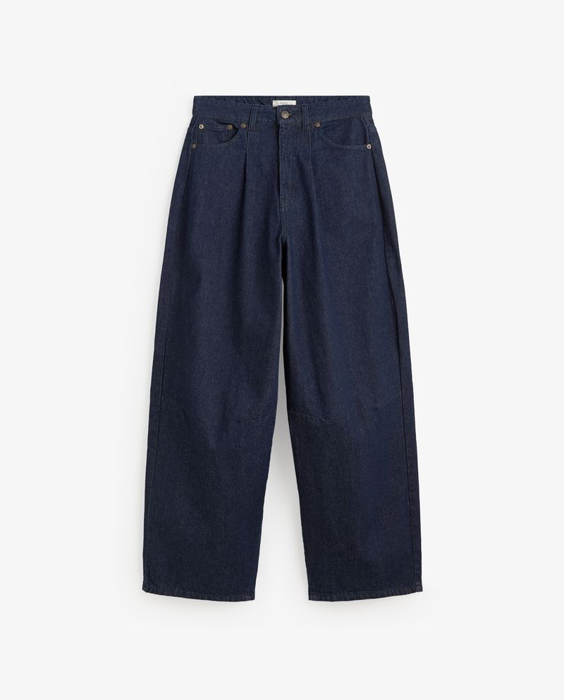 Indigo Denim Balloon Jeans - Image 6