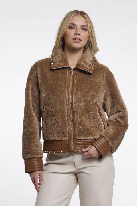 Danisha Toast Stud Jacket