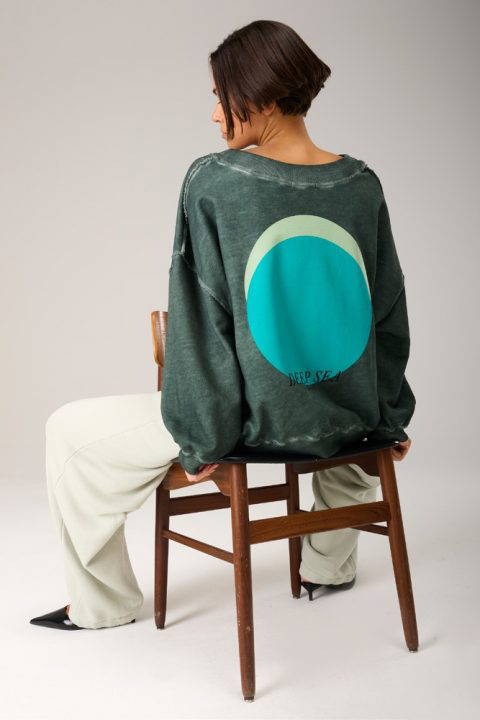 Sky Organic Deep Circles Sweatshirt